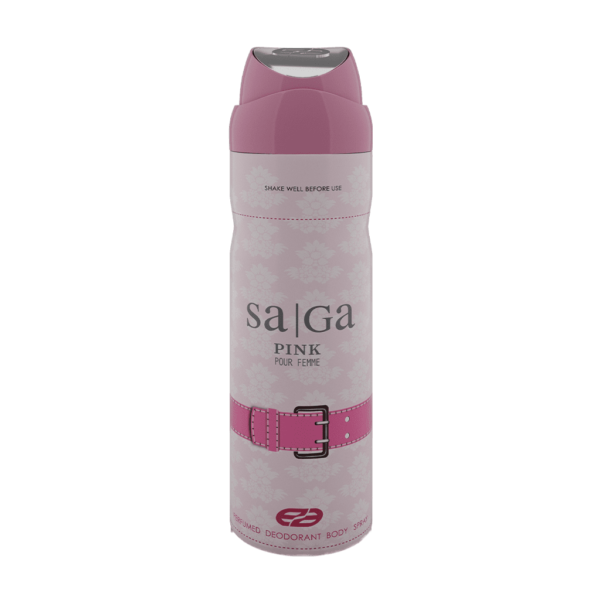 SAGA Pink Body Spray For Women